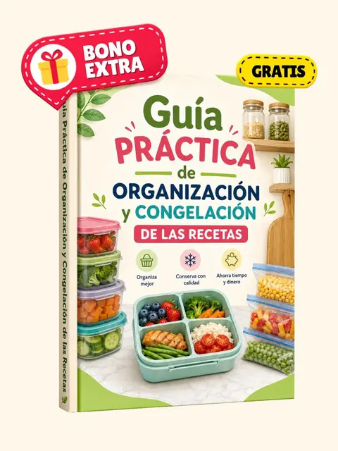 Bono Guía Práctica de Organización y Congelación de las Recetas